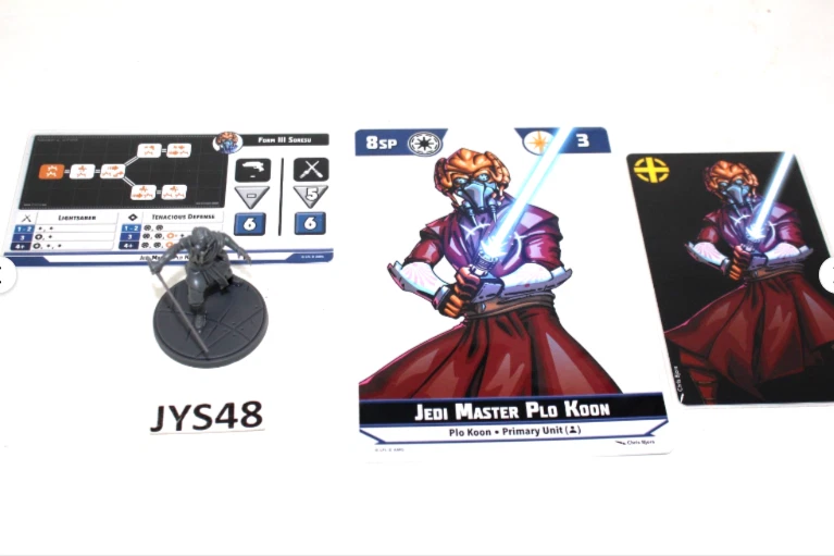 Star Wars Shatterpoint Jedi Master Plo Koon JYS48 Foto 1 de 1