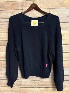 Suéter Kerri Rosenthal Cielo Nocturno Corazón Manga Abullonada Mediana - Imagen 1 de 4