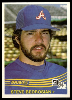 1984 Donruss Steve Bedrosian #565 Atlanta Braves - Image 1 of 2