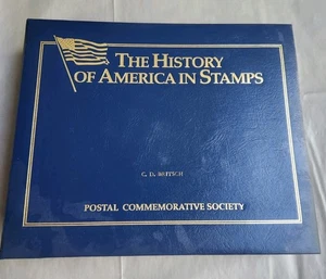 Postal Commemorative Society Die Geschichte Amerikas im Briefmarkenbinder Band 1 - Bild 1 von 6