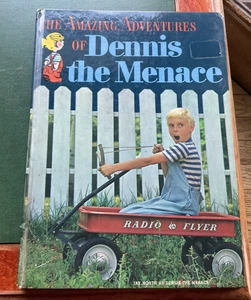 THE AMAZING ADVENTURES OF DENNIS THE MENACE ~ HARDCOVER 1961 ~ JAY NORTH - Picture 1 of 9