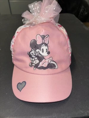 Gorra Minnie Mouse Rosa Tienda Disney Auténtica Original Infantil 49-52cm Foto 1 de 4