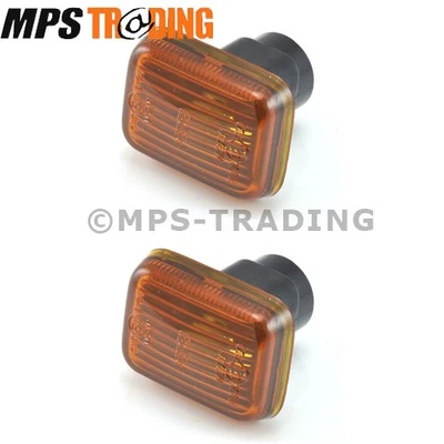 Defender Discovery 1 Range Rover P38 repetidores laterais asa âmbar 2x PRC9916 - Imagem 1 de 4