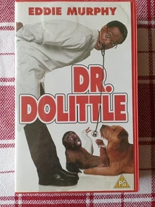 Dr Dolittle, VHS Video, 1998 Comedy, Eddie Murphy, Cert PG, Great Vintage Movie - Picture 1 of 4
