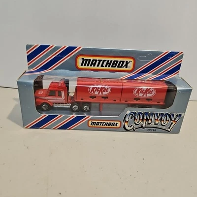 Matchbox Convoy CY18 Scania Kit-Kat Double Container Truck - Image 1 of 4
