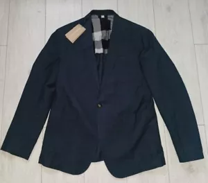 *NEW* Burberry Flitton Aboyl Linen Blazer Jacket 46EU 36US Mens Jacket RRP 700$ - Picture 1 of 5