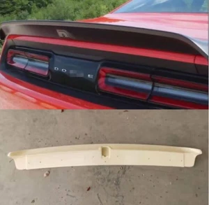 Rear Trunk Spoiler Wing For 2008-2021 Dodge Challenger Hellcat ABS Unpainted - Picture 1 of 7