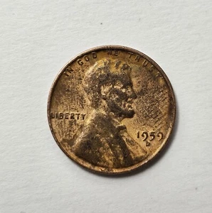 1959 Abraham Lincoln Penny mint D - Picture 1 of 10