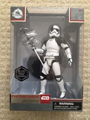 BNIB Star Wars: TLJ First Order Judicial Stormtrooper Elite Series Die-Cast - Image 1 of 4