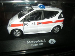 1:43 Hong Well Cararama Mercedes-Benz Clase A policía 2001 Austria VP - Imagen 1 de 1