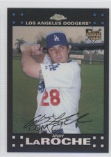 2007 Topps Update Rookie Chrome Refractor /415 Andy LaRoche #TRC9