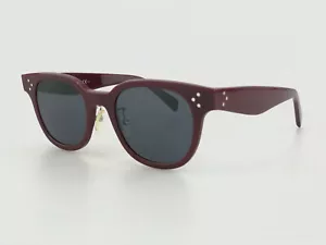 $530 CÉLINE CL41459 LHF Women's Red Plastic Optical Sunglasses Shades 47/20/145 - Picture 1 of 2
