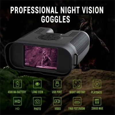 Binoculars Night Vision Telescope HD Zoom Portable Optics Hunting Outdoor Hiking - Image 1 of 4