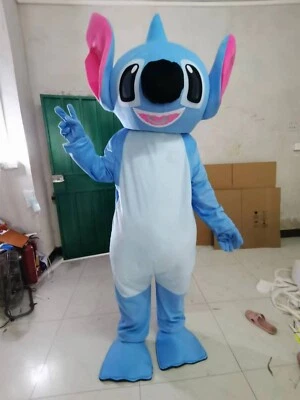 Lilo & Stitch Mascot Costume Party Game Character Fancy Dress Adults Outfit — 第 1/4 张图片