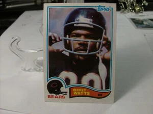 1982 Topps Football #306 - Rickey Watts - Chicago Bears 82-2052 - Picture 1 of 2
