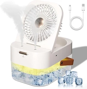 Portable Air Conditioners Rechargeable & 2.5L Water Tank Soves Room Cooler Ai... - Picture 1 of 6