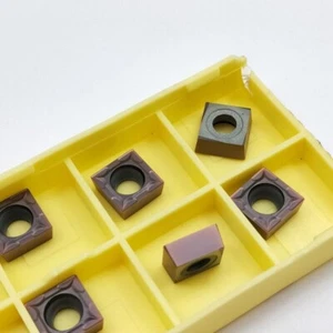 Insertos de carburo CNC para acero inoxidable 10 piezas SCMT09T304 LF6018 SCMT32.51 - Imagen 1 de 9
