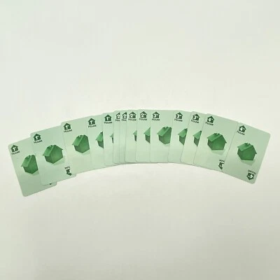 Monopoly el Juego de Cartas 14 Cartas Casa 2000 Piezas de Repuesto Foto 1 de 2