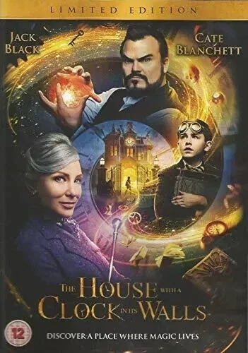 THE HOUSE WITH A CLOCK IN ITS WALLS LIMITED EDITION WITH GOGGLES DVD NEW SEALED - Image 1 of 1
