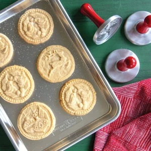 Nordic Ware Holiday Cookie Stamps - Picture 1 of 4