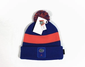 Nike Jordan Florida Gators On Field Sideline Pom Beanie Sz OSFA NEW DC4819 480 - Picture 1 of 3
