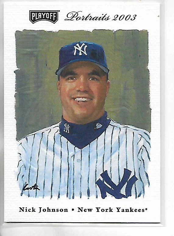 2003 Playoff Portraits Nick Johnson Card #114 - Image 1 of 1