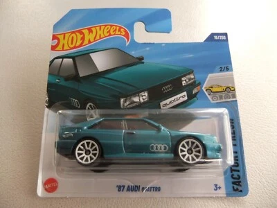 HOT WHEELS '87 AUDI QUATTRO FACTORY FRESH 2025 NUOVO BLISTERATO - Immagine 1 di 4