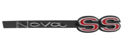 Insignia emblema parrilla SS NUEVAS piezas de ajuste / para Chevy II NOVA 1967 / 3050 Foto 1 de 4