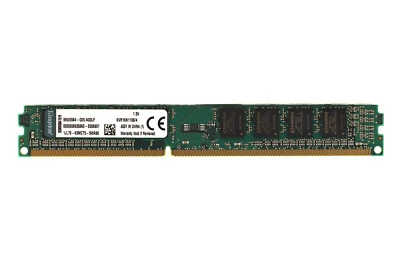 Kingston 4 GB 1Rx8 PC3-12800 DDR3-1600 RAM sin búfer ECC P/N: KVR16N11S8/4 Foto 1 de 3