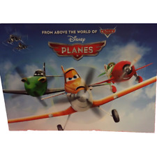 Disney Store Authentic Planes Set of 4 Lithographs NEW In Folder
