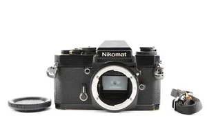 🚀🎁Rare !!《EXC+5》Nikon Nikomat ELW Black SLR 35mm Film Camera Body From JAPAN✈✈ - Picture 1 of 21