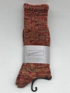 Anonymous Ism 5 Colour Crew Mix Socks Brick One Size 27-29cm Mens UK 8-11 Japan - Picture 1 of 9