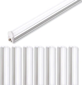 Barrina Led Batten Light 4ft, 6 Packs, T5 Led Tube Lights, 2200lm 6500K Super Br - Picture 1 of 8