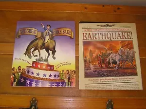 Lot of 2 THE GREAT CAKE BAKE Earthquake Large History Hardcover Books - Picture 1 of 9