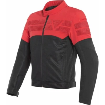 Veste Moto Homme Dainese Air Track Noir Rouge Taille 52 Perforée Été - Photo 1/2