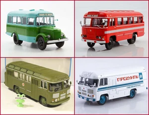 1:43 PAZ 651 672 3201 4x4 3742 Kühlkoffer russian Bus Militar Ambulance USSR - Picture 1 of 21