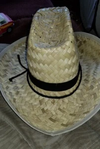 Summer Straw Hat Braided Sunhat Cowboy Hat For Man and Women - Picture 1 of 10