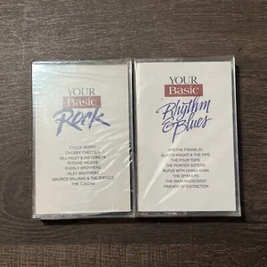 Your Basic Rythym Blues and Rock Music Cassette Tapes New Sealed 1993 - Picture 1 of 5
