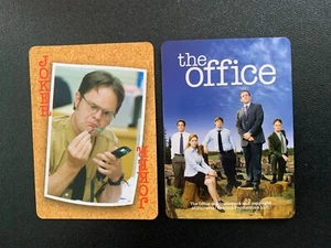 JOKER Swap Playing Card THE OFFICE Red Version DWIGHT SCHRUTE - Picture 1 of 2