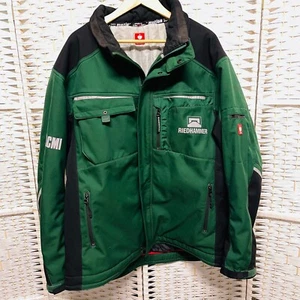 ENGELBERT STRAUSS Work Wear Jacket Men Size XXL Green and Black - Picture 1 of 7