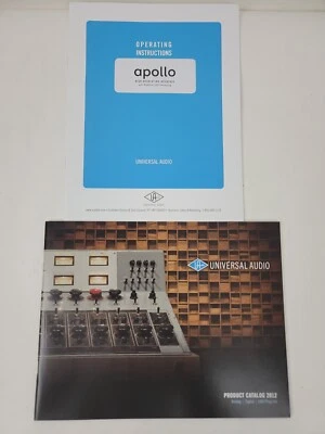 Universal Audio Apollo 1 High Resolution Interface Operating Instructions Only - Image 1 of 4