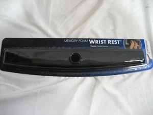 "NUEVO Reposamuñecas Parabrisas 59207 Negro Premium Espuma Memorial 17"L x 2.25""w x 0.75" - Imagen 1 de 2