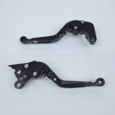 Levier Sifam pour moto Aprilia 1000 Tuono V4R 2011 à 2013 alu noir / paire Neuf - Photo 1/4