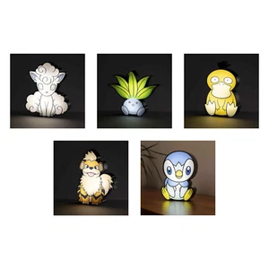 Pokemon Home Accents Wall Lamp Light Boxes Scarlet Violet Nintendo Switch 2 New - Picture 1 of 26