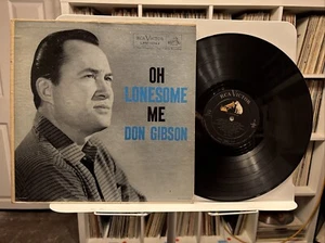 Don Gibson Oh Lonesome Me Original 1958 Mono Vinyl LP - VG/G+ - Picture 1 of 5
