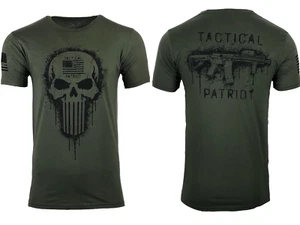 Howitzer Style Men's T-Shirt TACTICAL PATRIOT Military Grunt Green S M L XL 2XL - Picture 1 of 12