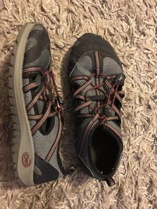 Chaco Size 5 Closed Toe Youth Sport Sandals Kids Shoes River Black Gray Water - Picture 1 of 5