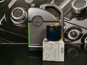 Genuine Mercedes-Benz W176 OM607 A-Class Oil Filter and Oil Service Kit Z607KIT - Picture 1 of 10