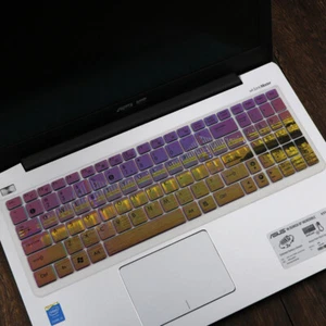 2* Keyboard Cover Skin For Asus N56 K60 S56 A52 K73 G72 G60 X5D X52 X53 X55 X61 - Picture 1 of 9