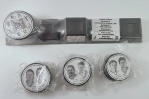 1997 Colorado Avalanche Burger King Hockey Pucks (4/5 pucks) - Picture 1 of 5